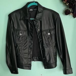 Bundle 4 for $20 Zara Faux Leather Bomber